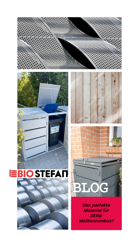 Material Korrosionsschutz Mülltonnenbox