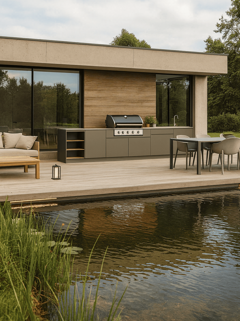 Cucine da esterno esclusive di BIO Stefan