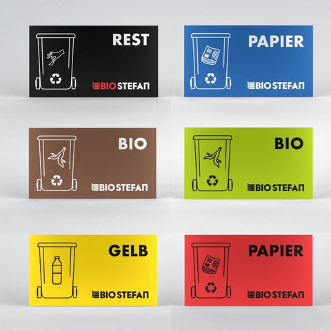 Magnetschild voor 120l/240l BIO Stefan Mülltonnenbox