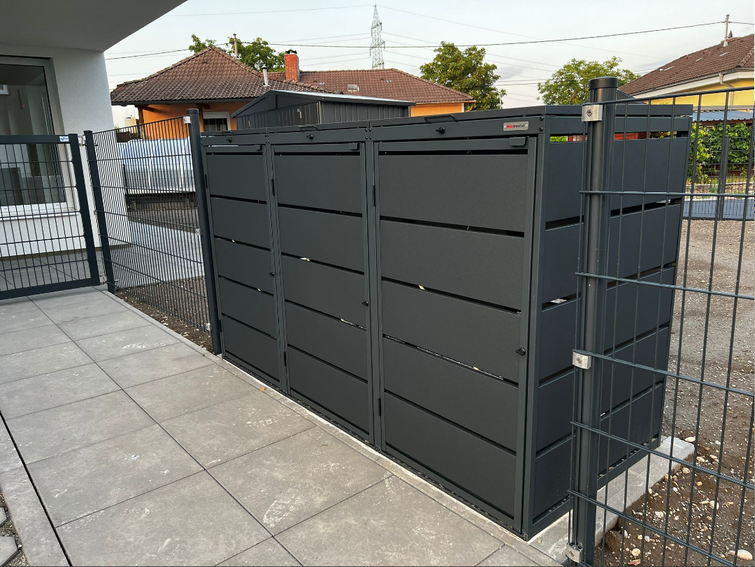 Große Neuigkeiten bei BIO Stefan: Unsere Mülltonnenboxen setzen neue Standards in der nachhaltigen Wohnarchitektur!