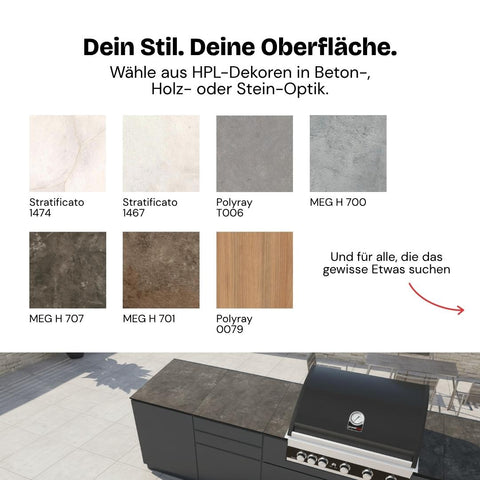 BIO Stefan Configurator bucătărie în aer liber