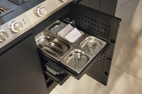 Miele OrgManager: Gar-/Lagerschalen Set für Schubladen der Größe S