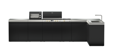 Bucătării exterioare preconfigurate de la Miele