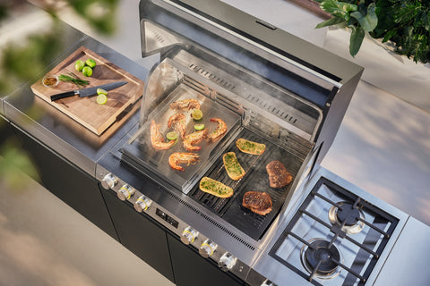 Perfektes Zusammenspiel von Grillrost und Zubehör