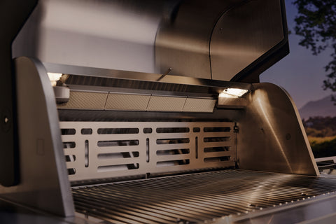 Automatische Beleuchtung der gesamten Grillfläche