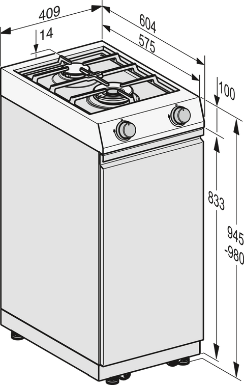 Miele Dreams – Cook S 2P: Gaskochfeldmodul