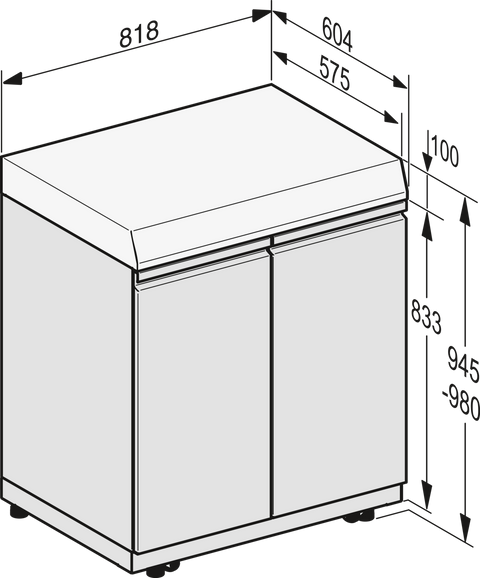 Miele Dreams – Store L: Stauraummodul