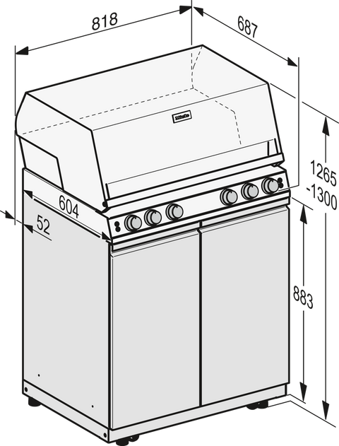 Miele Dreams – Fire Pro L 4P: Vernetzter Gasgrill