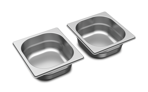 Miele FlexTop2-Bols : bols de cuisson/de stockage, 2 pièces