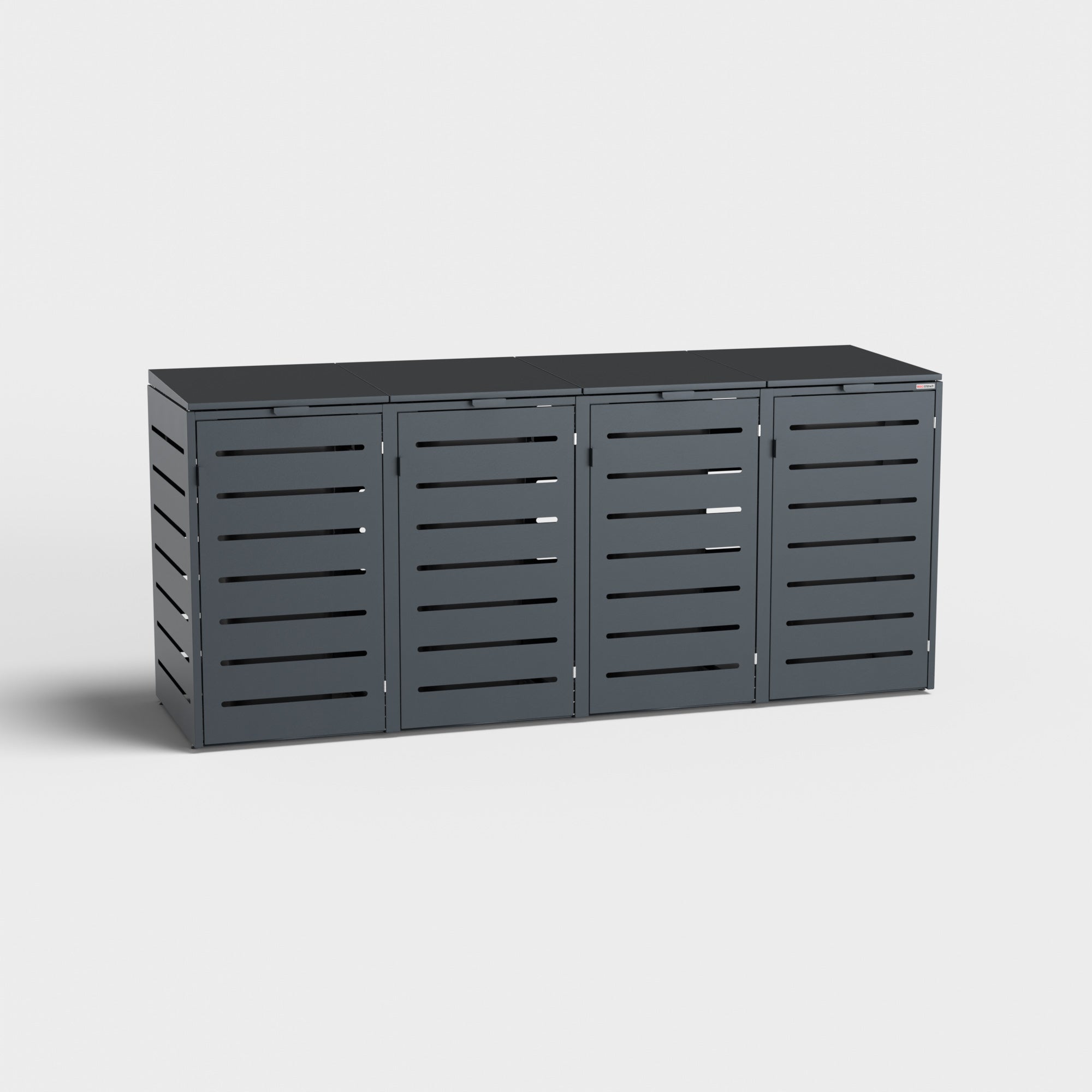 Garbage bin box 4 boxes for 120l & 240l | weatherproof | BIO Stefan