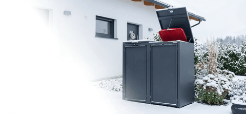 Eleganti contenitori per bidoni della spazzatura di BIO Stefan