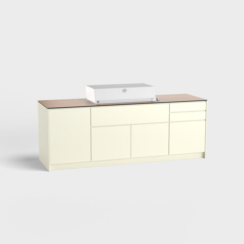 Vanjska kuhinja Mia (3 modula) - Ormar | Roštilj | Ladica