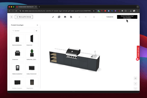 Kann ich meine Konfiguration nochmal überprüfen vor der Bestellung?