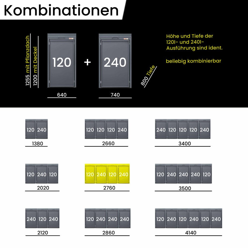 120-240 kombinacija Holzmichl